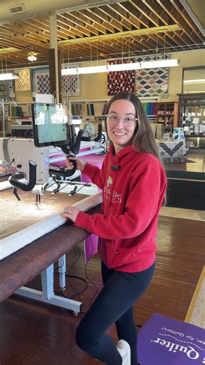 Meet the Infinity® 28 Longarm Quilting Machine by Handi Quilter ✨ Designed for quilters who want power, precision, and space, the Infinity 28 delivers professional results with ease. With a generous 28” throat, smooth stitching, and advanced features, this machine is built to handle everything from intricate custom work to large quilts effortlessly. 🧵 Spacious 28” throat ⚡ Smooth, fast, and powerful stitching 🎯 Precision controls for beautiful results 🏆 Built for serious quilters who want it 