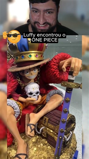 Luffy encontrou o One Piece! ☠️😍 #onepiece #oda #anime