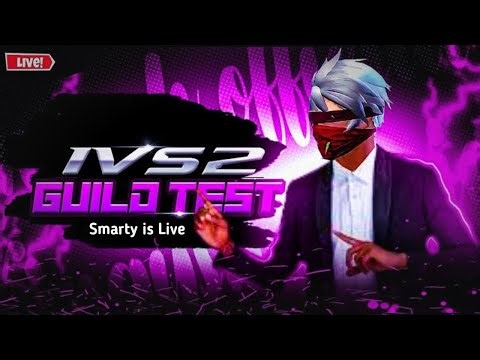 Free Fire live Stream Guild Test 1vs2✨