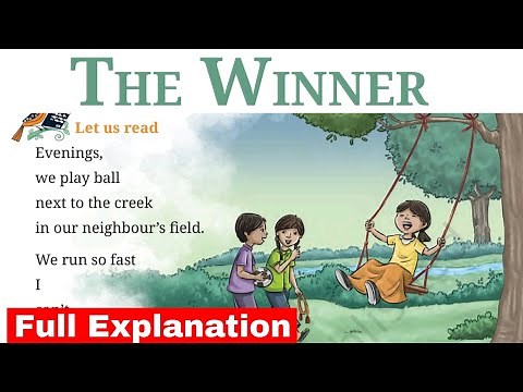 The Winner Poem Explanation class 6 English Poorvi | EDUMAGNET