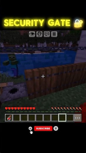 Ultimate Security Gate System in Minecraft 🔥