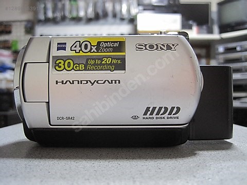 SONY DCR-SR42 30 GB HARD DİSKLİ GECE GÖRÜŞLÜ KAMERA sahibinden.comda - 1289816391