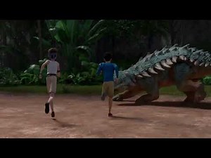 camp cretaceous 5:"Bumpy ataca a Ben y kenji"