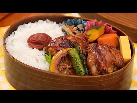 お弁当に♪鶏肉のはちみつレモン照り焼き