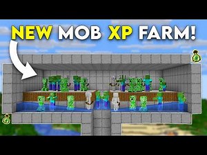 EASIEST MOB XP Farm Minecraft Bedrock & Java 1.21/26.1+!