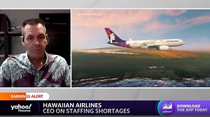 Hawaiian Airlines CEO talks earnings, prices, Amazon partnership, staffing shortages