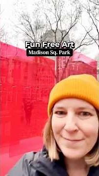 Free Art at Madison Sq Park: Larry Bell