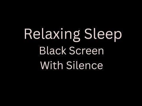Black Screen from 20 Seconds Silence 12 hours | No Midway Ads | Meditation, Relax, Sleep, Study