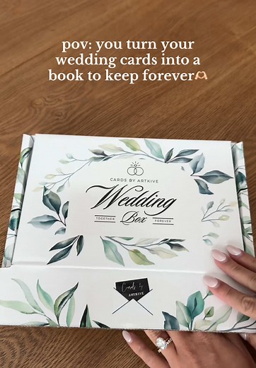 Repurposing Wedding Cards into a Beautiful Keepsake Book