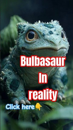 #cute #bulbasaur #realisticpokemon