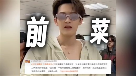 檀健次资源好到被人眼红了嘛？刘大锤谈司晓迪爆檀健次恋情只是一个前菜，到底是真的还是假的啊