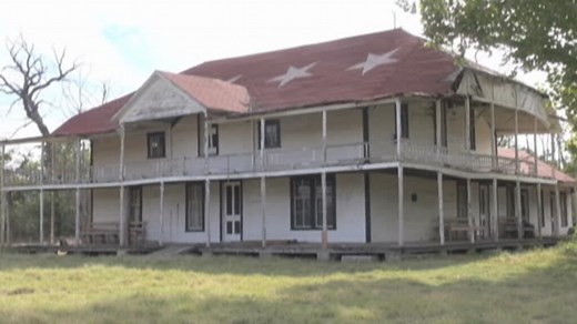 Home of Last Comanche Chief Close to Ruins