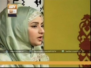 Arziyan Sari Chehre Pe Likh Laya Hoon - Hooria | ARY QTV