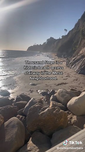 Exploring Thousand Steps Beach Access in Santa Barbara