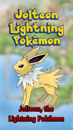Jolteon the Lightning Pokémon | Daily Pokédex 135 feat. @Girbeagly #pokemon #kanto #jolteon