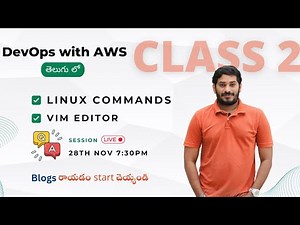 Session-02 | DevOps with AWS - 76S | Best DevOps Online training in India @DevOpsAndCloudWithSiva