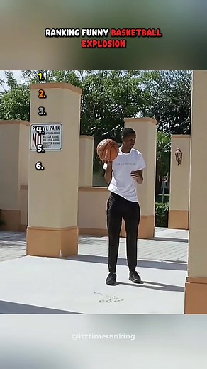 Ranking funny basketball explostion #funny #ranking #basketball #prank #itztimeranking