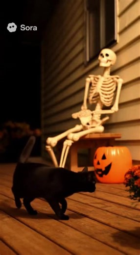 56K views · 1.3K reactions | #Halloween #haloweencat | NextGen Visuals Sr | Facebook