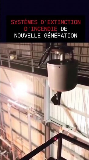 Les systèmes d'extinction d'incendie de nouvelle génération détectent les incendies #ia
