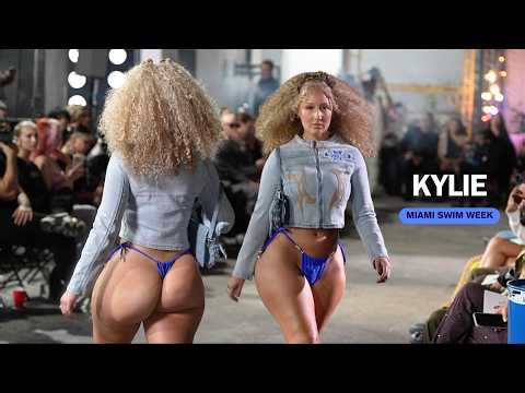Kylie Gesualdo in SLOW MOTION 4k | Art Basel Miami Swim Week | Victim 15