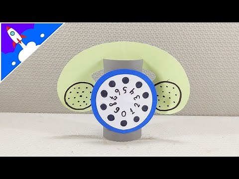 Como fazer um telefone de papel