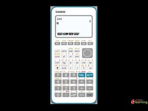 Calculatrice Casio Graph 35+ : Calculer les valeurs d'une fonction