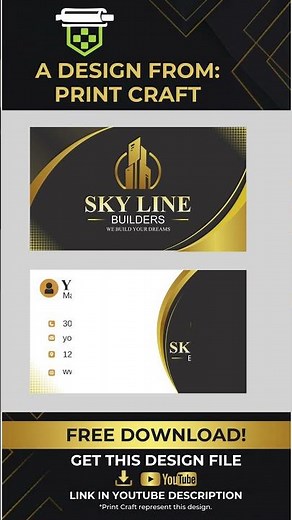 How to Get this Premium Business Card Design for FREE! (Download Link Inside)