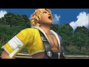 Final Fantasy X HD Remaster [JPN]: Tidus Laughing Scene