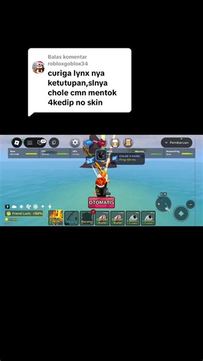 Membalas Gameplay Lynx x Element di Roblox