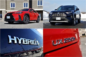 2020 Lexus UX250h or 2020 Toyota RAV4 Hybrid: Which model and trim should you buy?