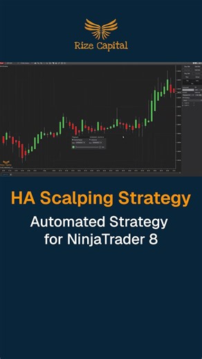 HA Scalping Strategy for NinjaTrader 8 | NinjaTrader 8 | Rize Capital