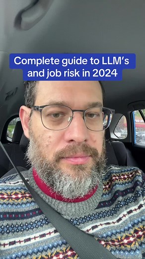 Detailed breakdown on where LLM’s impact the workplace in mid-2024. If you’re worried about your job, watch this! #tech #techtok #technology #economics #chatgpt #strategy #startup #product #jobs #jobtips #career #careeradvice #careertiktok #careertok #mentor #mentorforu #mentorship #mentortiktok #productmanagement #engineering #news
