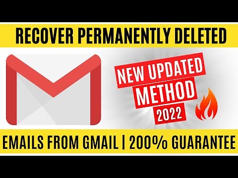 How to Recover Permanently Deleted Emails from Gmail (Latest Method ) | 2024