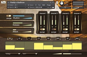 Irish percussion sample library for Kontakt at Xtant Audio