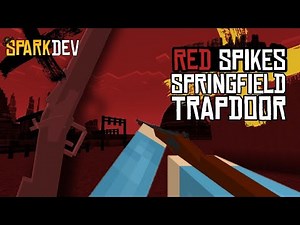 MCPE || RED SPIKES ADDON || SPRINGFIELD TRAPDOOR