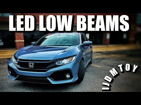 Honda Civic LED Headlights (Full Install)