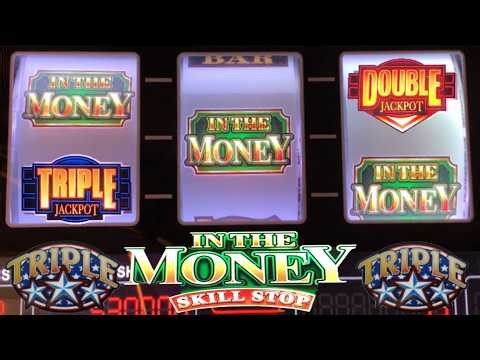 NEW! In The Money SKILL STOP slot! Triple Double Stars + Wild Blazing 777 Nudge + Coin Pusher slots!