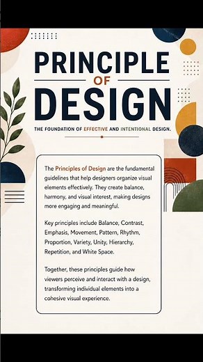 Principles of Design Explained with Easy Examples 🎨 | Balance, Contrast, Emphasis & More