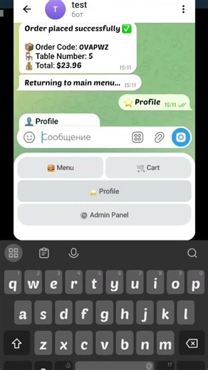 Automated Restaurant Telegram Bot withPython (Source Code in Bio!)