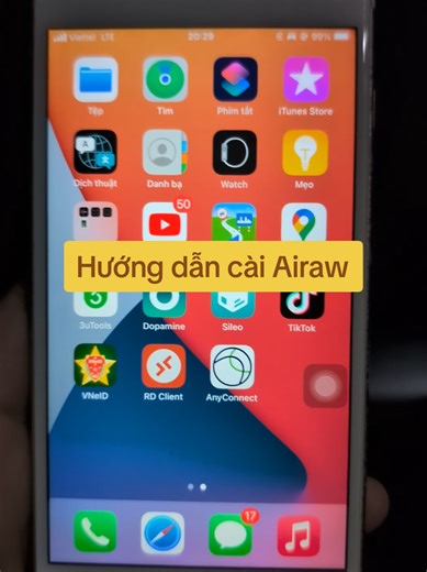 Hướng dẫn cài Airaw với repo mới nhất
