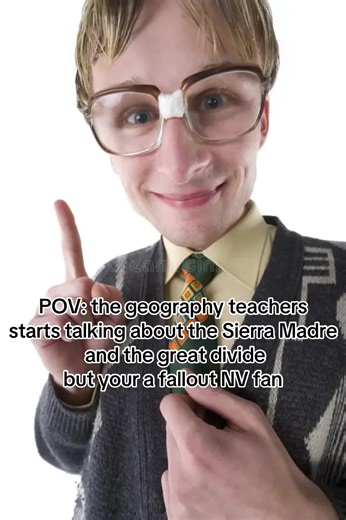 POV the geography teacher #FalloutNV #NV #falloutnewvegas | the great divide