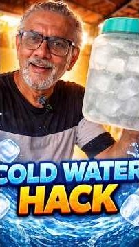 Suresh Holla's Ice Water Hack #hack #trending #viral #fun