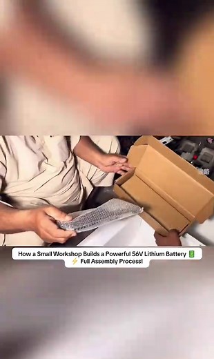 پاکستان میں 56V لیتھیم بیٹری کی مکمل اسمبلنگ پروسیس
