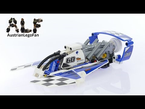 Lego Technic 42045 Hydroplane Racer - Lego Speed Build Review