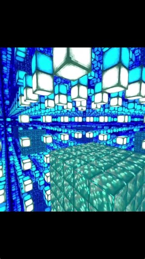 Mirror cube minecraft rtx #minecraft