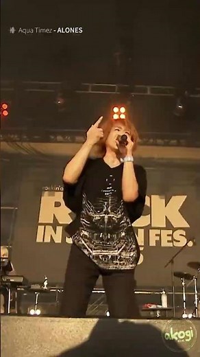 「ALONES」Aqua Timez (Live 2025) #bleach #ライブ