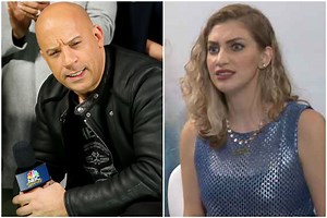 Vin Diesel creeps out reporter with incessant come-ons