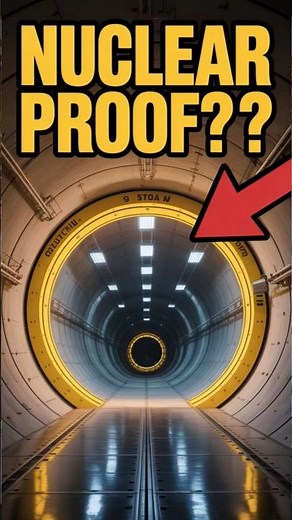 Inside the ULTIMATE Nuclear Bunker (Cheyenne Mountain) ☢️ #shorts