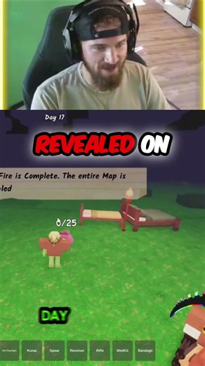 Wolves Dominated! Map Revealed on Day 17 #shorts