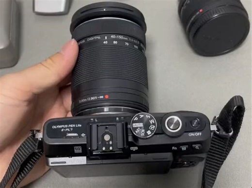 单反相机微单奥林巴斯PL7数码相机!_哔哩哔哩_bilibili